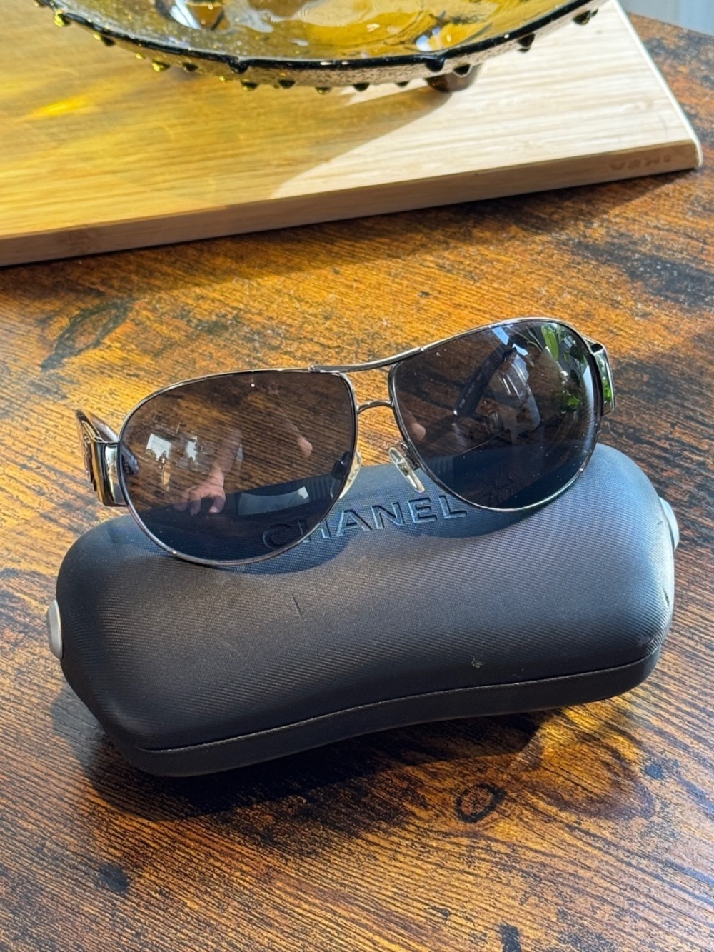 Chanel Aviator Sunglasses